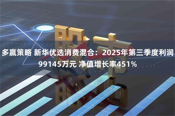 多赢策略 新华优选消费混合：2025年第三季度利润99145万元 净值增长率451%