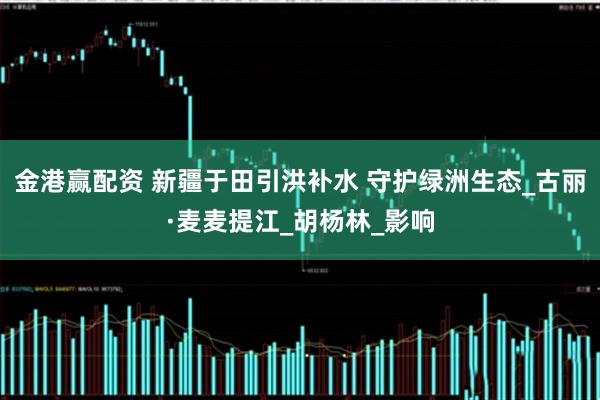 金港赢配资 新疆于田引洪补水 守护绿洲生态_古丽·麦麦提江_胡杨林_影响